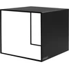 Customform Kavos staliukas, 2WALL METAL 50, 50x50x45 cm, Juodas