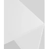 Customform Kavos staliukas, 2WALL METAL 80, 80x80x45 cm, Baltas