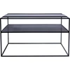 Customform Kavos staliukas, DARYL METAL 60, 0.6x0.6x0.45 m, Juodas