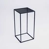 Customform Kavos staliukas, DARYL METAL 140, 0.8x1.4 m, Juodas