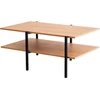 Customform Kavos staliukas, DARYL METAL 60, 0.6x0.6x0.45 m, Baltas