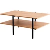 Customform Kavos staliukas, DARYL METAL 60, 0.6x0.6x0.45 m, Baltas