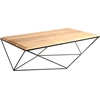 Customform Kavos staliukas, DARYL METAL 55, 0.55x0.55x0.55 m, Juodas