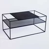 Customform Kavos staliukas, DARYL METAL 55, 0.55x0.55x0.55 m, Balta