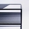 Customform Kavos staliukas, DARYL METAL 55, 0.55x0.55x0.55 m, Balta