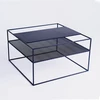 Customform Kavos staliukas, DARYL METAL 60, 0.6x0.6x0.45 m, Juodas