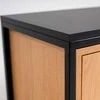 Customform Kavos staliukas, MATRIX METAL 50, 50x50x45 cm, Juodas