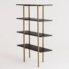 Customform Kavos staliukas, MATRIX METAL 80, 80x80x45 cm, Juodas