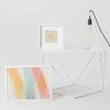Customform Kavos staliukas, MEMO SOLID WOOD, 100x100 cm, Juodas