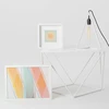 Customform Kavos staliukas, MEMO SOLID WOOD, 100x100 cm, Juodas