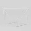 Customform Kavos staliukas, MEMO SOLID WOOD, 100x100 cm, Juodas