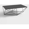 Customform Kavos staliukas, MEMO SOLID WOOD, 100x60 cm, Juoda
