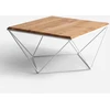Customform Kavos staliukas, MEMO WOOD 140, 80x140 cm, Juodas