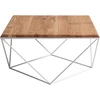 Customform Kavos staliukas, MEMO WOOD 140, 80x140 cm, Juodas