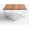 Customform Kavos staliukas, MEMO WOOD 140, 80x140 cm, Juodas