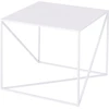 Customform Kavos staliukas, OBROOS METAL 50, 0.5x0.5x0.45 m, Baltas