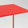 Customform Kavos staliukas, OBROOS METAL, 100x60 cm, Baltas
