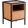 Customform Kavos staliukas, RAVE BASIC 80, 85x80x45 cm, Juoda/Auksinė