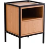 Customform Kavos staliukas, RAVE BASIC 80, 85x80x45 cm, Juoda/Auksinė