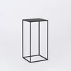 Customform Kavos staliukas / Šoninis staliukas, TENSIO METAL 30, 30x60 cm, Juoda