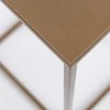 Customform Kavos staliukas / Šoninis staliukas, TENSIO METAL 30, 0.3x0.3x0.6 m, Auksinis