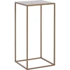Customform Kavos staliukas / Šoninis staliukas, TENSIO METAL 30, 0.3x0.3x0.6 m, Auksinis