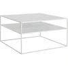 Customform Kavos staliukas, Tensio, 80x80 cm, baltas