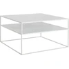 Customform Kavos staliukas, Tensio, 80x80 cm, baltas