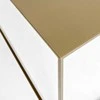 Customform Kavos staliukas, TENSIO METAL, 100x60 cm, Auksinis