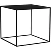 Customform Kavos staliukas, TENSIO METAL 50, 0.5x0.5x0.45 m, Juodas