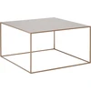 Customform Kavos staliukas, TENSIO METAL 80, 0.8x0.8x0.45 m, Auksinis