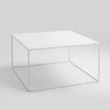 Customform Kavos staliukas, TENSIO METAL 80, 0.8x0.8x0.45 m, Baltas