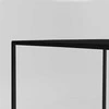 Customform Kavos staliukas, TENSIO METAL 50, 0.5x0.5x0.45 m, Juodas
