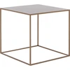 Customform Kavos staliukas, TENSIO METAL 50, 50x50x45 cm, Auksinis