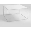 Customform Kavos staliukas, TENSIO METAL 80, 0.8x0.8x0.45 m, Baltas