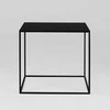 Customform Kavos staliukas, TENSIO METAL 50, 0.5x0.5x0.45 m, Juodas