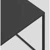 Customform Kavos staliukas, TENSIO METAL 80, 80x80x45 cm, Juodas