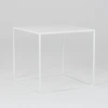 Customform Kavos staliukas, TENSIO METAL 50, 0.5x0.5x0.45 m, Baltas
