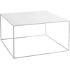 Customform Kavos staliukas, TENSIO METAL 80, 0.8x0.8x0.45 m, Baltas