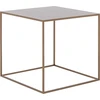 Customform Kavos staliukas, TENSIO METAL 50, 50x50x45 cm, Auksinis