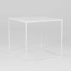 Customform Kavos staliukas, TENSIO METAL 50, 0.5x0.5x0.45 m, Baltas