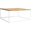 Customform Kavos staliukas, TENSIO WOOD, 100x100 cm, Baltas