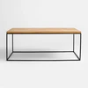 Customform Kavos staliukas, TENSIO WOOD, 100x60 cm, Juoda