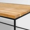 Customform Kavos staliukas, TENSIO WOOD, 140x80 cm, Juodas