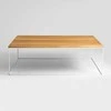 Customform Kavos staliukas, TENSIO WOOD, 100x60 cm, Baltas
