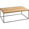 Customform Kavos staliukas, TENSIO WOOD, 140x80 cm, Juodas