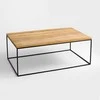 Customform Kavos staliukas, TENSIO WOOD, 100x60 cm, Juoda