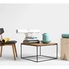 Customform Kavos staliukas, TENSIO WOOD 80, 80x80x45 cm, Juodas