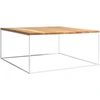 Customform Kavos staliukas, TENSIO WOOD 80, 80x80x45 cm, Baltas