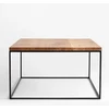 Customform Kavos staliukas, TENSIO WOOD 80, 80x80x45 cm, Juodas